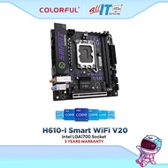 Colorful H610I SMART WIFI V20 Mini ITX Intel Gaming Motherboard | Intel LGA1700 Socket