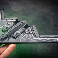 Cuero B-2 Spirit Stealth Bomber Kit 3D Print Miniature Airplane Model Kit Toy Assemble