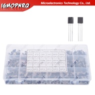 900PCS 18Values Transistor Assortment Kit A1015 S8050 S8550 S9012 2N2222 2N3904 2N5551 Box for Elect