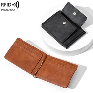 RFID Men's Slim Wallet Money Cash Clip Card Holder Card Case Wallet