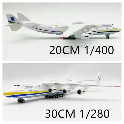 Ukraine Antonov AN225 Mriya 20cm /30CM an225 Airplane Model Aircraft Plane With Landing Gear Airplan