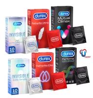 [EXP 2027] Durex Invisible Extra Thin Extra Sensitive Lubricated Condoms 10s (Discreet Packing)