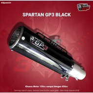 [DISKON TERMURAH] FULLSET Knalpot Racing 3 suara 3tech Spartan gp3