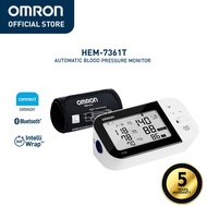 Omron HEM-7361T Automatic Upper Blood Pressure Monitor BPM Digital with Bluetooth Connectivity