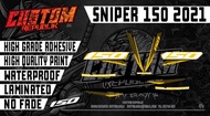 Sniper 150 Stripping Decals Set