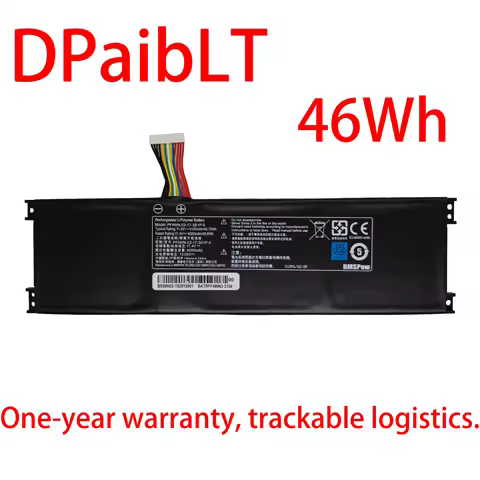 DPaibLT NEW 46Wh 11.4V 4100mAh PF4WN-03-17-3S1P-0 LAPTOP BATTERY for Hasee KINGBOOK U45 A1 U43E1 U43