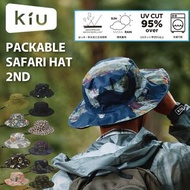 🔥新款🔥✨KiU UV&RAIN 2ND✨90%UVCUT😎可折疊防水防曬漁夫帽👒