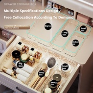 Multi-style Drawer Storage Box Acrylic Organizer Box for Drawer Desktop Organization Cosmetics Storage