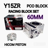 Y15ZR RACING BLOCK PCO 57MM 60MM HICOM LEO