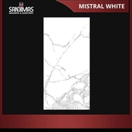 GRANIT MOTIF MARMER SANDIMAS MISTRAL WHITE 60X120 [FREE ONGKIR] Diskon
