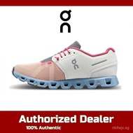 on Running Cloud 5 Sport Sneakers Shock Absorbing Road Unisex on Cloud Shoes Pink white blue