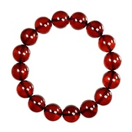 【正佳珠寶】琥珀血珀 頂級高淨體血珀 12.4-12.8mm 琥珀血珀手珠