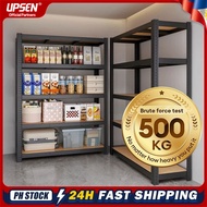 3-5 Tier Metal Boltless Rack Home kitchen Store Storage Rack Warehouse Rak Besi Serbaguna Bertingkat
