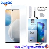 Vivo V60 5G | V50 5G | V40 Pro | V40 V30 Pro | V29 5G | Y78 5G V27 UV Light Liquid Glue Tempered Gla