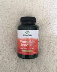 Swanson Pumpkin Seed Oil 1000 mg 100 softgels 南瓜籽油 1000毫克 100 軟膠囊 #Prostate Support #Men's Health