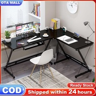 OTA-L Shape Desk Workstation Study Home Office Table Modern Type Office Computer Laptop Wooden Desk L型書桌