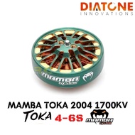 Diatone Mamba TOKA 2004 1700KV 4-6S Brushless Motor for 3.5inch~5inch FPV Racing (1Pc) M-0260