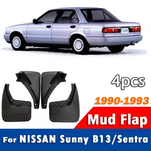 1990 1991 1992 1993 For Nissan Sunny B13 Sentra Mudguard Mudflaps Fender Mud Flap Guards Splash Mudg