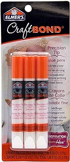 Elmers Craft Bond Precision Tip Glue Pens E477, 3-Count