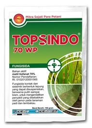 Topsindo 70WP 100 gr metil tiofanat Fungisida kontak dan sistemik