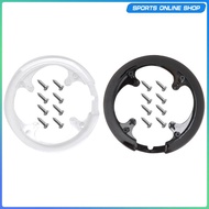 [Beauty] 42~44T Bike Chainring Guard Effective Protection Chainring Cover for Wheel Ring