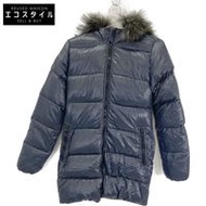 เสื้อโค้ทขนเฟอร์มีฮู้ดสีน้ำเงินเข้ม รุ่น KAPPA จาก Duvetica ไซส์ 38