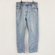 Levi's 505 牛仔褲，拉鍊門襟，靛藍色，W36 碼，古著。