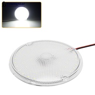 YOUNGSTAR Car Truck RV 12-85V Voltage Round 60LED Interior Light Cab Reading Lamp Cargo Ceiling Carr