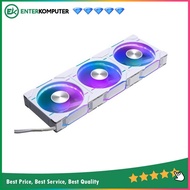 Phanteks D30-120 Reversed White 120mm D-RGB PWM Fan - Triple Pack