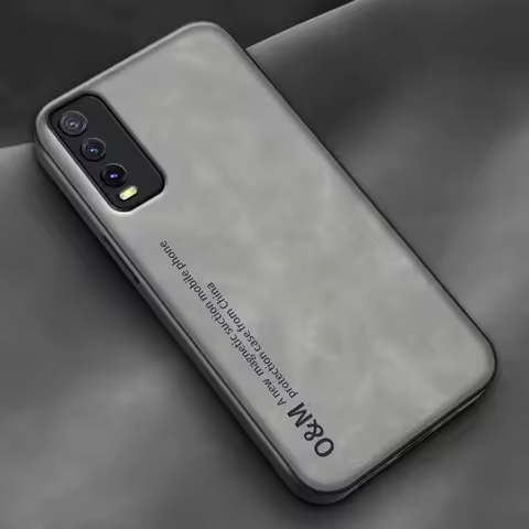 Luxury Magnetic Leather Case For Vivo Y20 Y20S Y30 Y11S Y12S Cover Silicone Phone Case For Vivo 1907