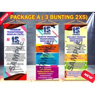 BANNER TS25/BUNTING TS25/KONSEP TS25/OBJEKTIF TS25/LOGO TS25