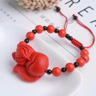 Cinnabar bracelet Hand-woven bracelet bracelet bracelet
