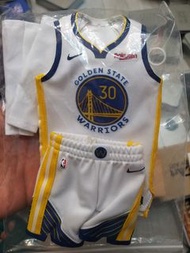 1/6 NBA金州勇士 Stephen Curry 白色球衣球鞋套裝 適合ENTERBAY EB BODY