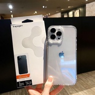 NEW CLEAR CASE SPIGEN + Pack Box Import iphone 7 / 8 - iphone 17 Pro Max