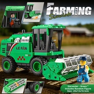 Realistic Toy Tractor