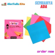 Origami Color Paper FORTE 14x14 cm Flourescent Folding Paper/