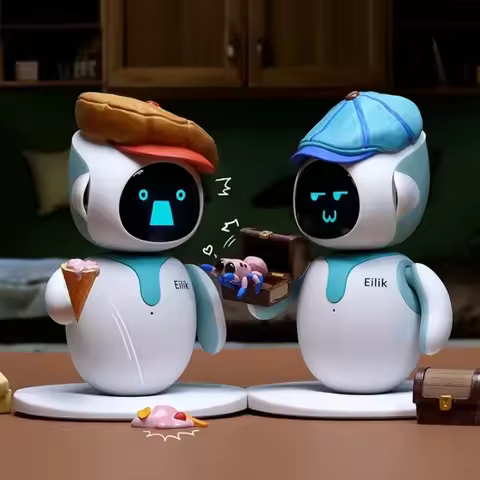 Eilik Smart Robot Home Ai Interactive Robots Emo Accompany Spanish Voice Electronic Toys Mini Deskto