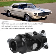 henlai Aftermarket Steering Shaft U Joint 3/4 X 36 Spline Universal Ii 17Mm 36Spli E Collapsible 195