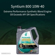 🚗🎁✔Petronas Syntium 800 Engine oil 10W40 10W-40 4L Semi Synthetic APN SN/CF