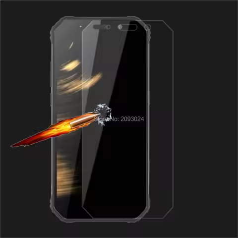 2pcs tempered glass for agm a9 protective phone film cover for agm a9 protector screen 2.5d 9h premi