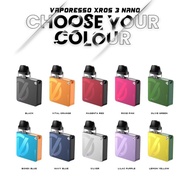 Vaporesso Xros 3 Nano 1000mAh Pod Kit 100% Authentic / XROS3 Nano Kit