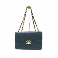 Chanel 黑色 貝嫂34 3開 肩背包