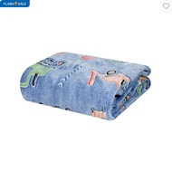 SNAZZ TRUCK Fluorescent Blanket 50x60 Inches Color BLUE