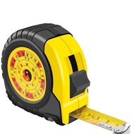 Luban Ruler 42.9 Luban Tape Measure Old-fashioned Yin Yangmen Gold Ruler 7.5m 10 Luban Gate Size 4/2