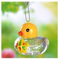 Children's Plastic Portable Small Fish Tank Pet Fish Globe Mini Transparent Turtle Box Big Yellow Duck Fish Bottle Turtle Bottle-Aquarium Plastic Fish Tank with Handle/Turtle