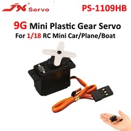 JX PS-1109HB 9G Mini Servo 1.89kg Torque Plastic Gear Micro Digital Servo 4.8V-6V For 1/18 Micro RC 