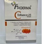 FixDERMA C Enhance-25 Serum | Purest Form of 25% Vitamin C for A Dewy Glow