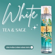 [AUTH] XỊT THƠM BODYMIST BATH&BODY WORKS WHITE TEA AND SAGE