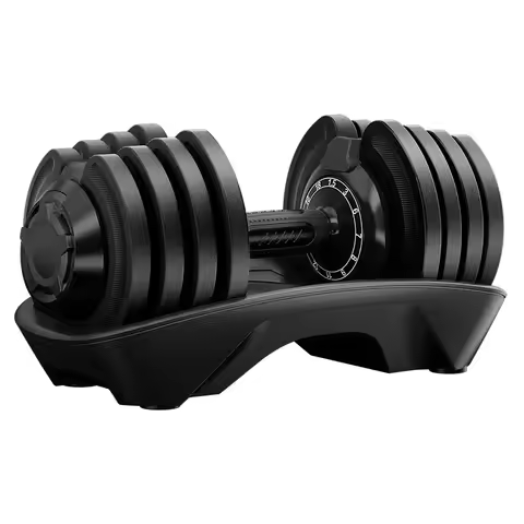 18KG 40LB Adjustable Dumbbell Set Newly Designed Home Fitness Equipment Free Weights Shape Weight Li