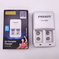 Pinsheng 9v Battery Charger Digital Treasure 6F22 Suitable for Microphone ktv Wireless Microphone Ch
